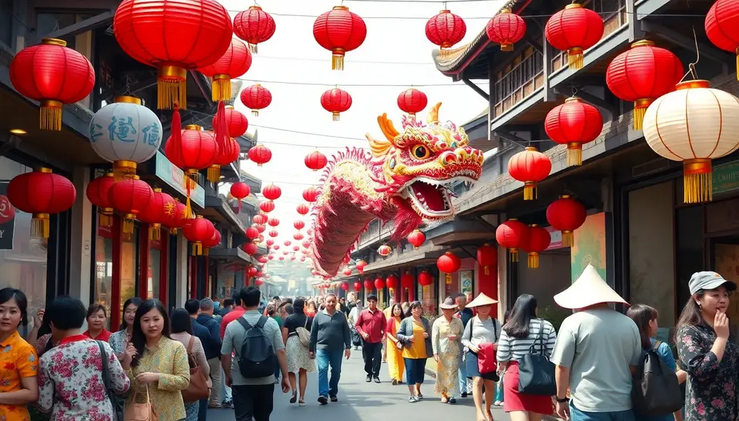 Ancient traditions of Lunar New Year celebrations.